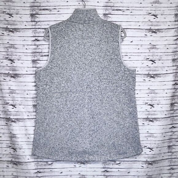 L.L.Bean Sweater Fleece Long Vest - Picture 11 of 11